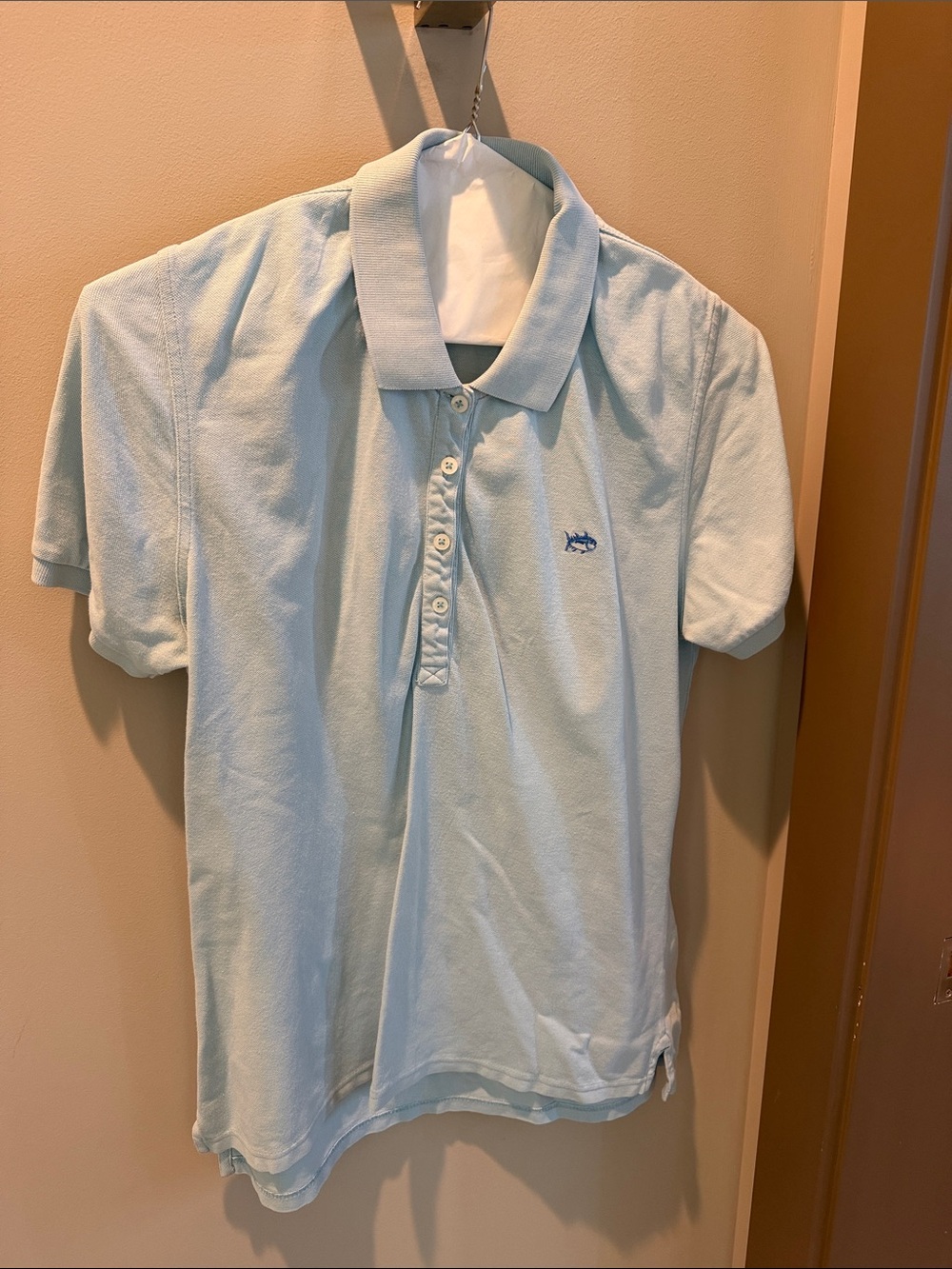 Southern Tide Light Blue Short-Sleeve Polo